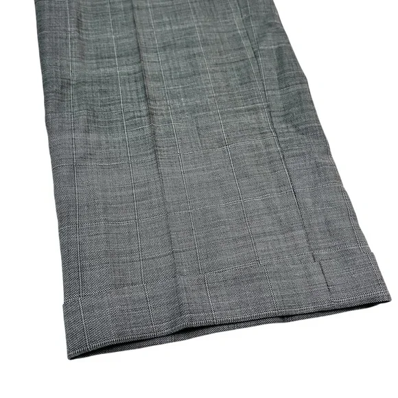 Vintage Tommy Hilfiger Wool Pleated Pants Men’s 36 Missing Button - Picture 2 of 10